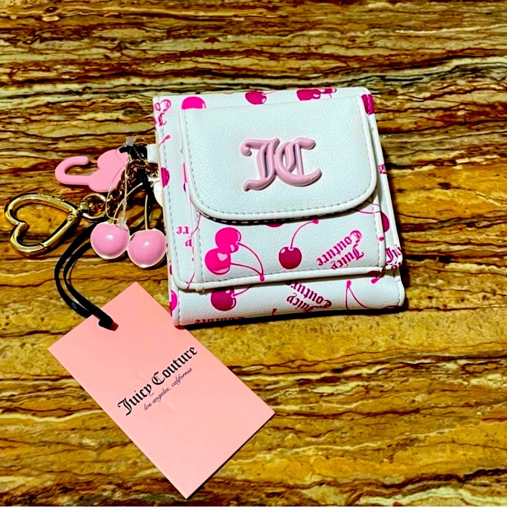 🍒 Juicy Couture Cherry On Top Wallet 🇺🇸 🍒